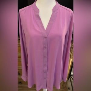 Alfani lilac blouse